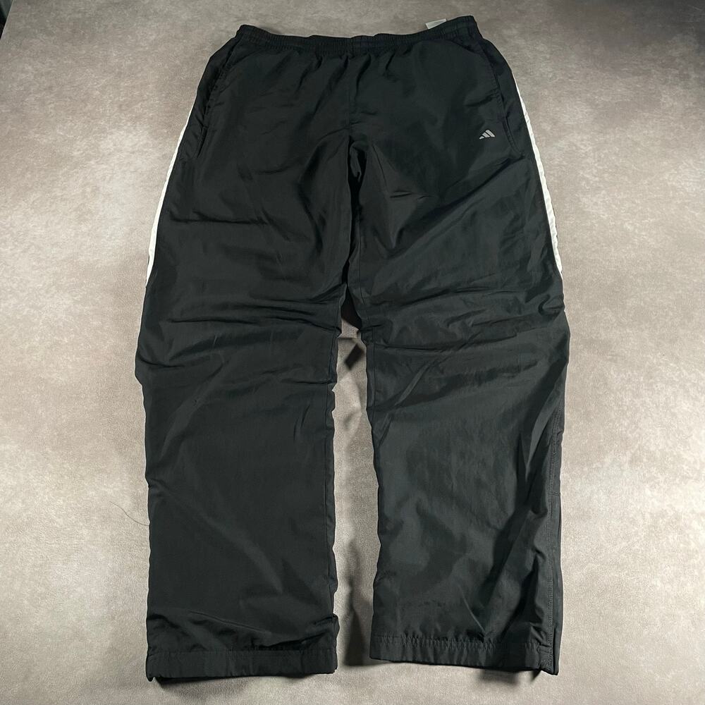 Adidas 3S Tricot Black & White Men's Medium Track Pants